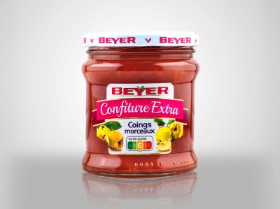 Confiture Extra Coings morceaux 370g