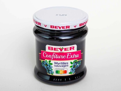 Confiture Extra Myrtilles Sauvages 370g