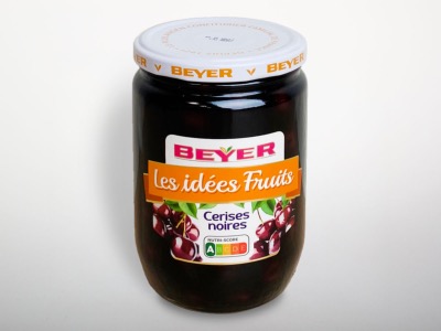 Cerises noires préservées 66cl