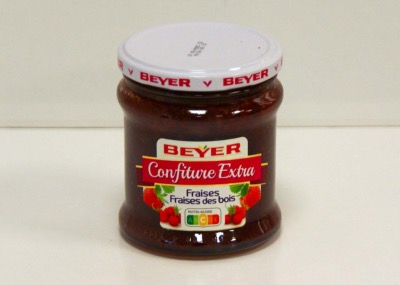 Confiture Extra Fraises-Fraises des Bois 370g