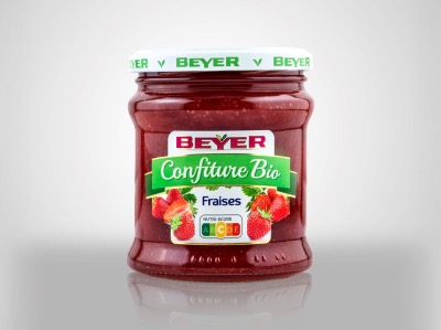 Confiture Extra Fraises Bio 370g
