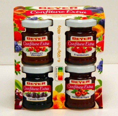 Coffret 4 Confitures BEYER (EGPDVCNFRB)